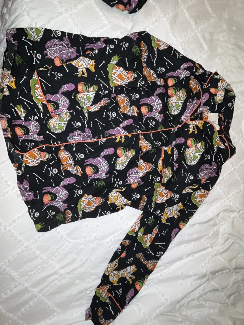 Printfresh Halloween Mummy Print PJ set